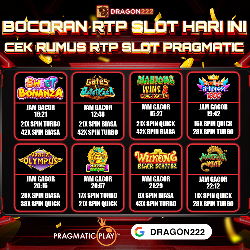 RTP Slot: Bocoran RTP Live Slot Hari ini | Info Pola RTP Pragmatic Terakurat-silver